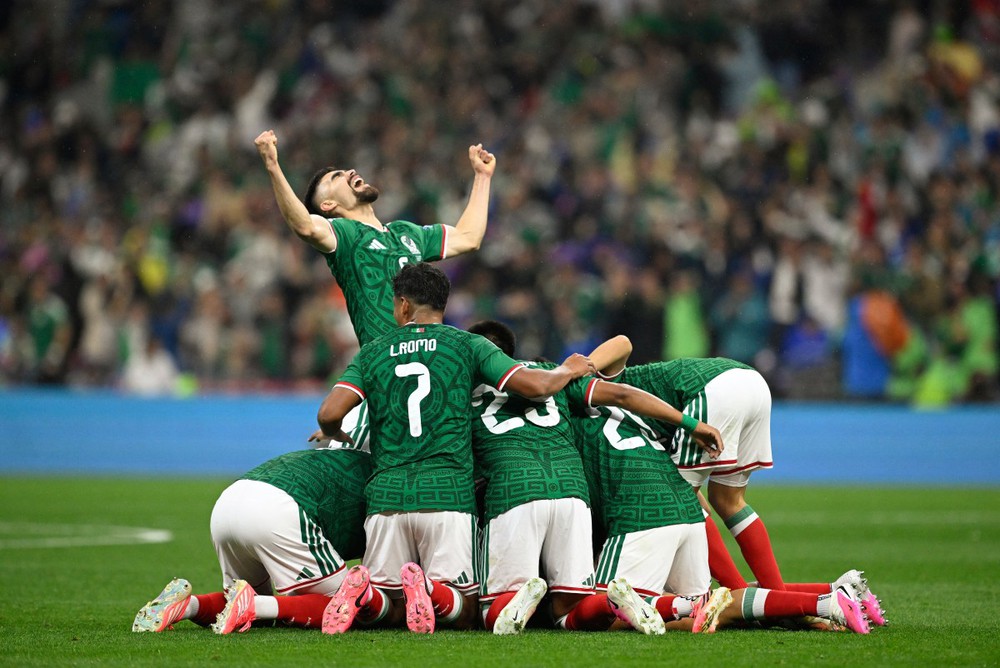 Mexico vào vòng 1/8 World Cup 2026. Ảnh: AFP/TTXVN