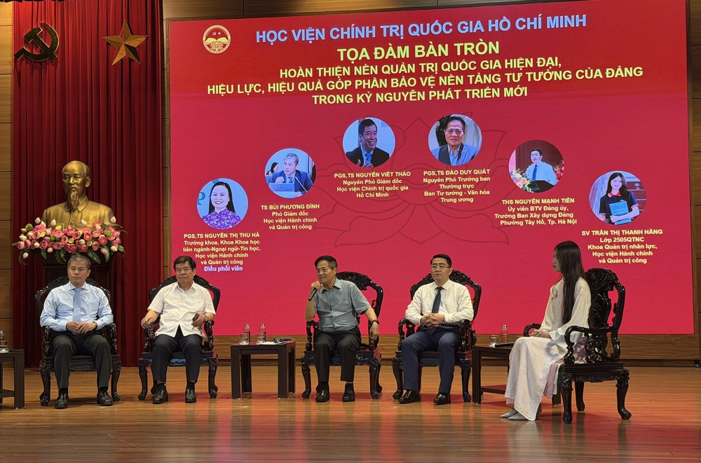 Quản trị quốc gia hiệu quả - Hệ giá trị bảo vệ nền tảng tư tưởng của Đảng - Ảnh 2.