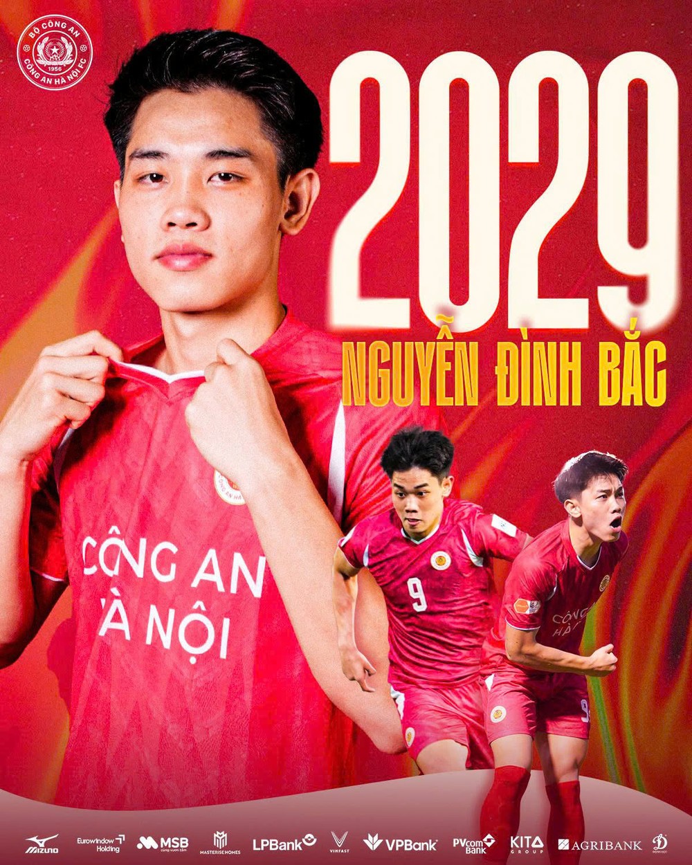 Công an Hà Nội ký hợp đồng với Nguyễn Đình Bắc đến năm 2029 - Ảnh 1. Công an Hà Nội ký hợp đồng với Nguyễn Đình Bắc đến năm 2029 - Ảnh 1.