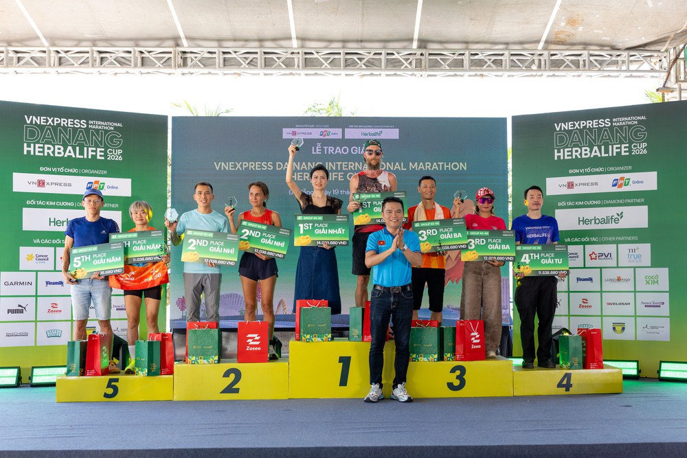 Herbalife Việt Nam khuyến khích lối sống năng động lành mạnh tại VnExpress Đà NẵngInternational Marathon Herbalife Cup 2026 - Ảnh 1. Herbalife Việt Nam khuyến khích lối sống năng động lành mạnh tại VnExpress Đà NẵngInternational Marathon Herbalife Cup 2026 - Ảnh 1.