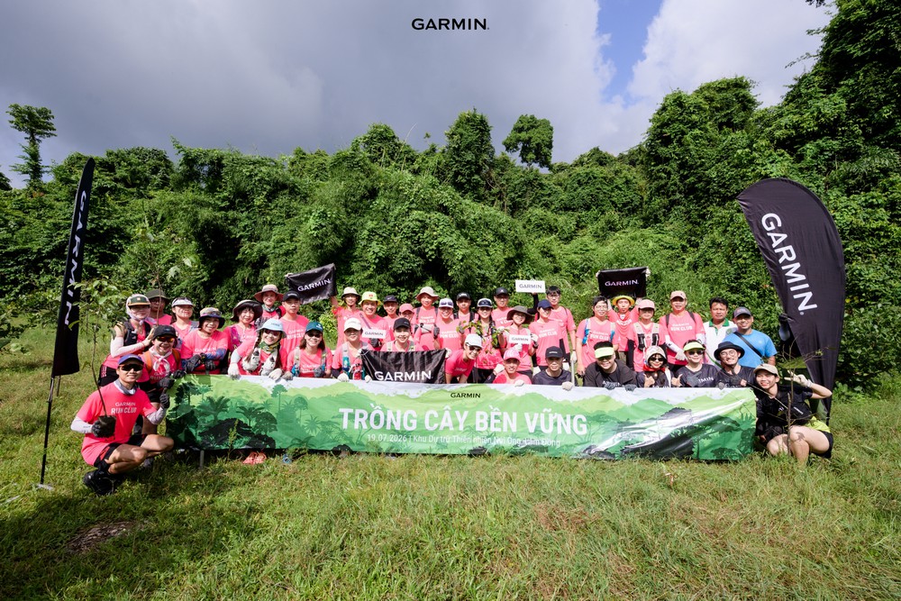 Garmin Việt Nam trồng 1.000 cây bản địa tại Khu bảo tồn thiên nhiên Núi Ông - Ảnh 1. Garmin Việt Nam trồng 1.000 cây bản địa tại Khu bảo tồn thiên nhiên Núi Ông - Ảnh 1.