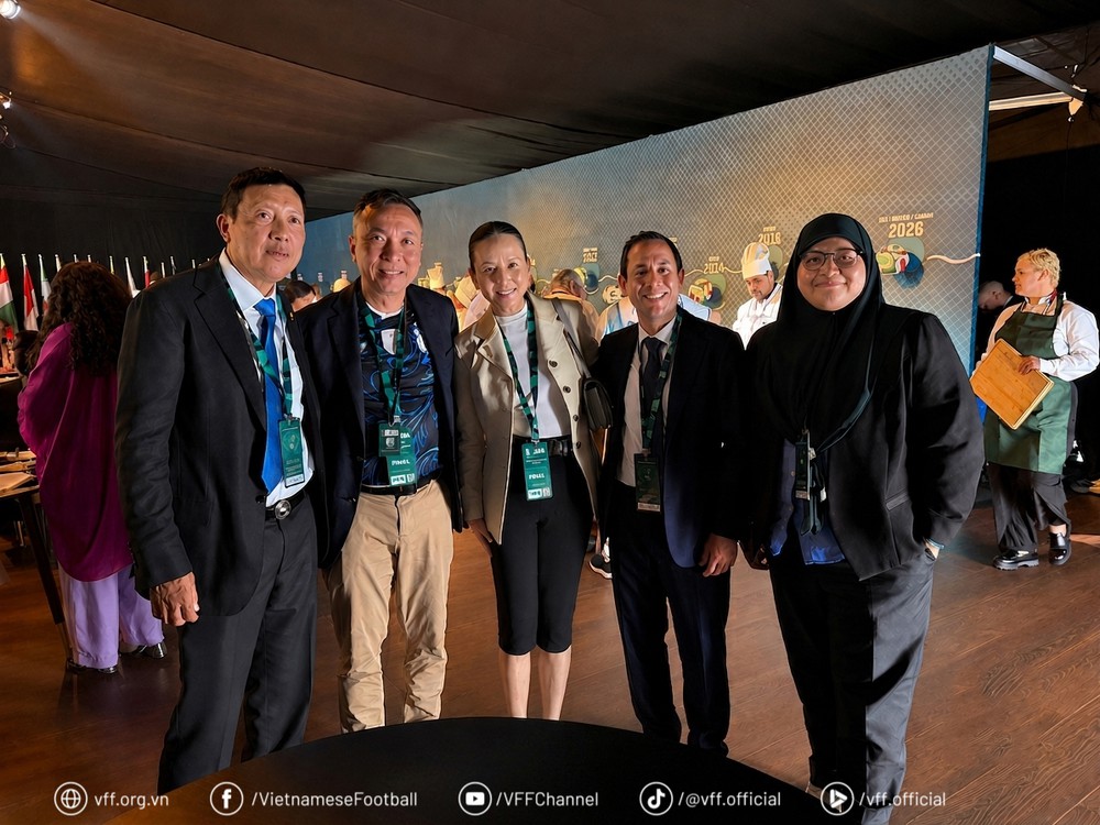 Chủ tịch VFF Trần Quốc Tuấn dự chung kết World Cup 2026 theo lời mời của FIFA - Ảnh 1. Chủ tịch VFF Trần Quốc Tuấn dự chung kết World Cup 2026 theo lời mời của FIFA - Ảnh 1.