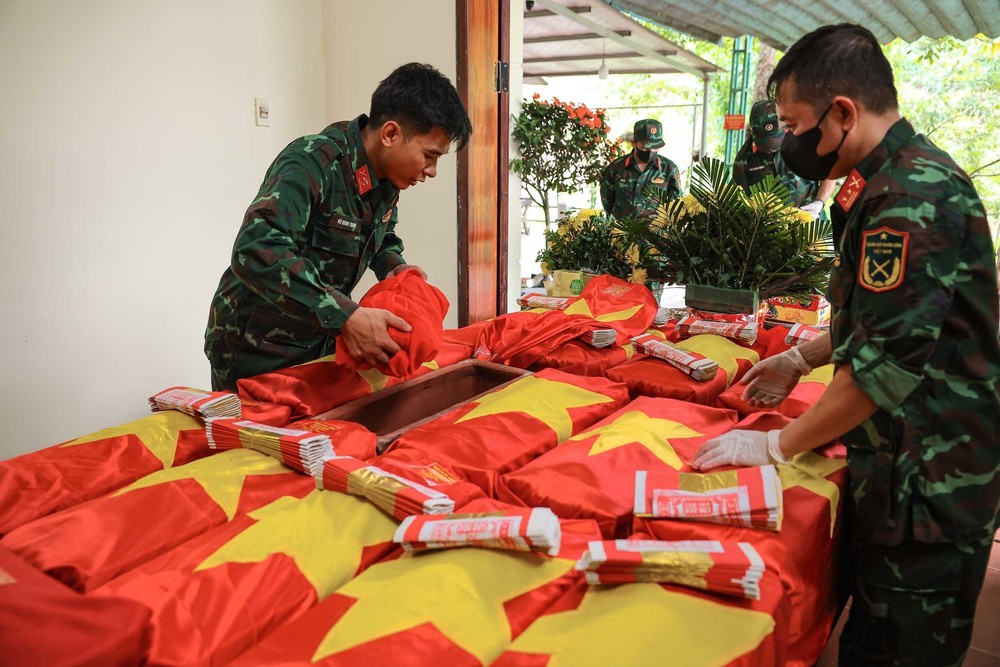 Triển khai 21 trạm, điểm thu nhận mẫu ADN đối với thân nhân liệt sĩ chưa xác định được danh tính - Ảnh 1. Triển khai 21 trạm, điểm thu nhận mẫu ADN đối với thân nhân liệt sĩ chưa xác định được danh tính - Ảnh 1.