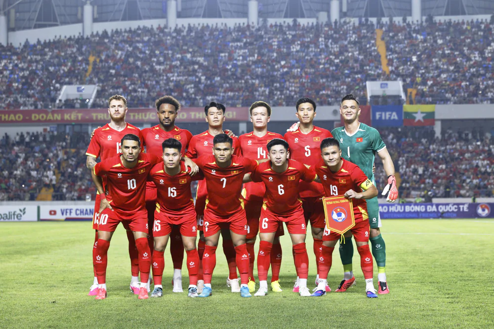 Đội tuyển Việt Nam giữ vững top 100 FIFA trước thềm ASEAN Cup 2026 - Ảnh 1. Đội tuyển Việt Nam giữ vững top 100 FIFA trước thềm ASEAN Cup 2026 - Ảnh 1.