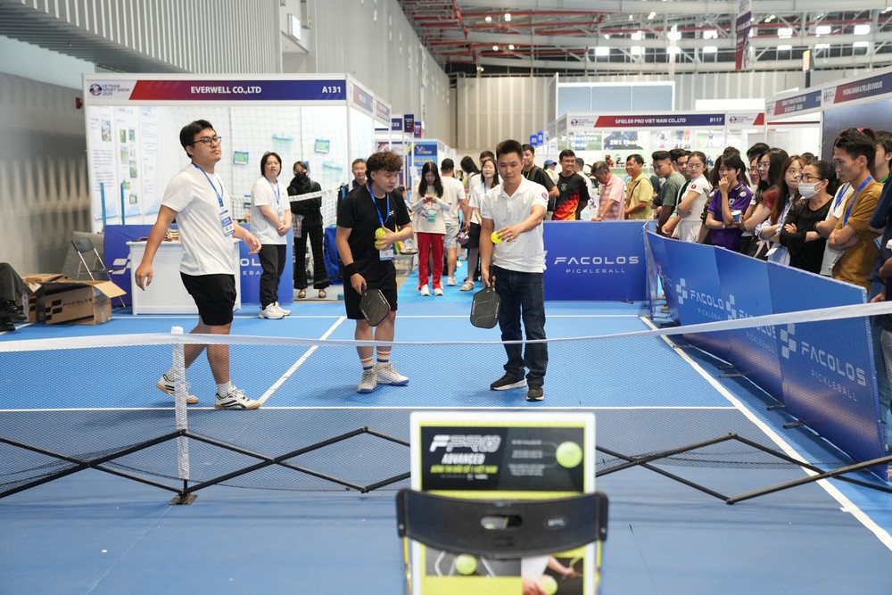 Vietnam Sport Show 2026 quy tụ hàng trăm doanh nghiệp quốc tế, thúc đẩy ngành công nghiệp thể thao Việt Nam - Ảnh 3. Vietnam Sport Show 2026 quy tụ hàng trăm doanh nghiệp quốc tế, thúc đẩy ngành công nghiệp thể thao Việt Nam - Ảnh 3.