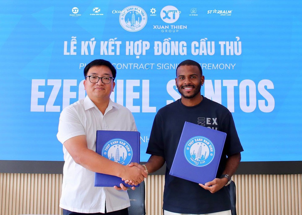 Thép Xanh Nam Định tiếp tục 'nâng cấp' đội hình - Ảnh 2. Thép Xanh Nam Định tiếp tục 'nâng cấp' đội hình - Ảnh 2.