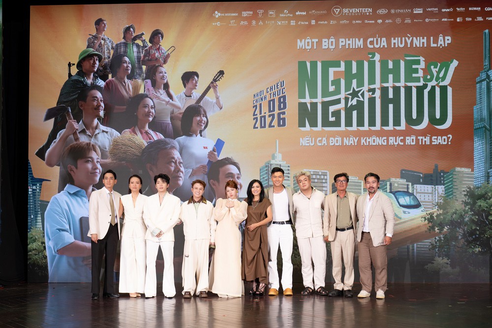 Dàn nghệ sĩ mừng Huỳnh Lập ra mắt "Nghỉ hè sợ nghỉ hưu" - Ảnh 6.