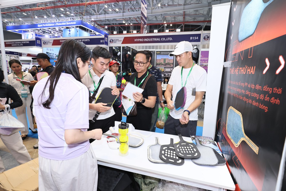 Vietnam Sport Show 2026 quy tụ hàng trăm doanh nghiệp quốc tế, thúc đẩy ngành công nghiệp thể thao Việt Nam - Ảnh 4. Vietnam Sport Show 2026 quy tụ hàng trăm doanh nghiệp quốc tế, thúc đẩy ngành công nghiệp thể thao Việt Nam - Ảnh 4.