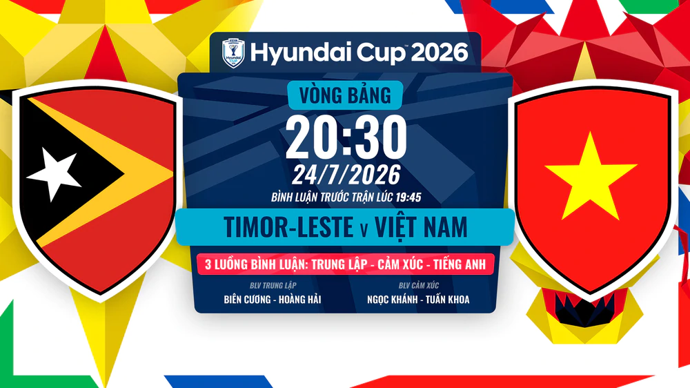 Lịch thi đấu ASEAN Cup 2026 hôm nay