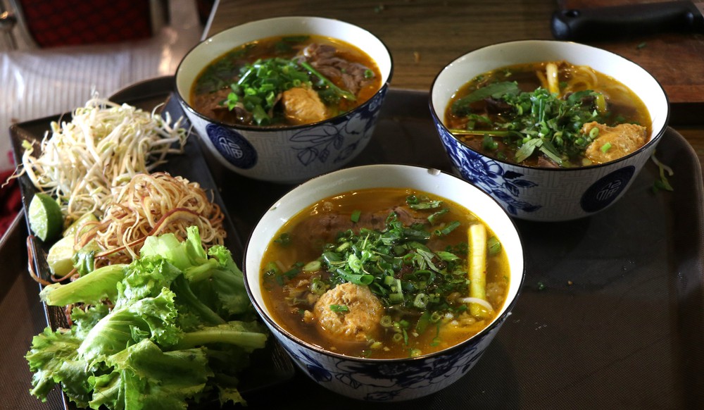 Hấp dẫn sự kiện hội tụ quán bún bò Huế tiêu biểu cả nước - Ảnh 1.