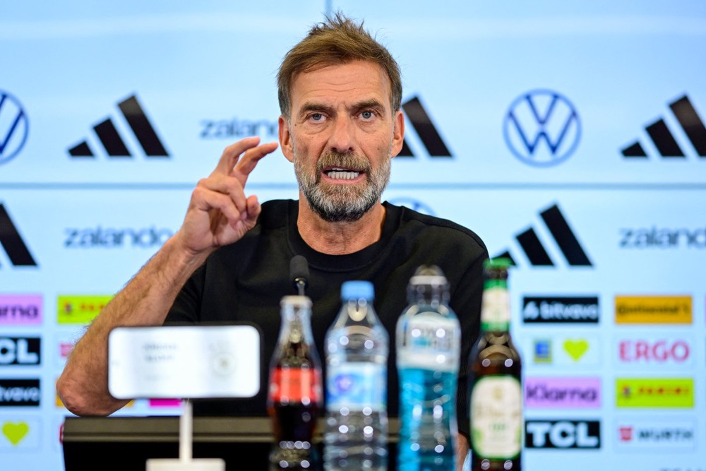 Jurgen Klopp đưa lời cảnh báo đanh thép trong lễ ra mắt đội tuyển Đức - Ảnh 1. Jurgen Klopp đưa lời cảnh báo đanh thép trong lễ ra mắt đội tuyển Đức - Ảnh 1.