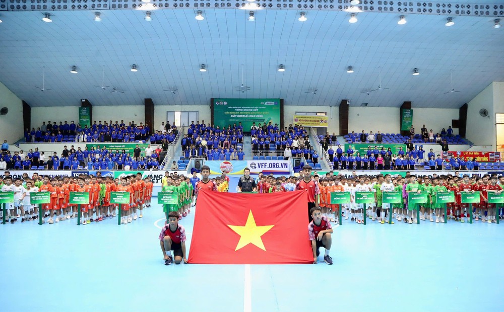 Khai mạc VCK giải U11 toàn quốc Cúp Nestlé MILO 2026 - Ảnh 2. Khai mạc VCK giải U11 toàn quốc Cúp Nestlé MILO 2026 - Ảnh 2.