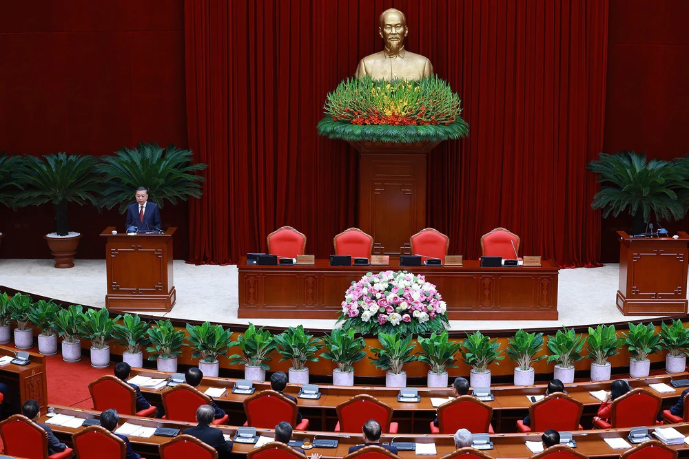 Thông báo Hội nghị lần thứ ba, Ban Chấp hành Trung ương Đảng khóa XIV - Ảnh 1. Thông báo Hội nghị lần thứ ba, Ban Chấp hành Trung ương Đảng khóa XIV - Ảnh 1.