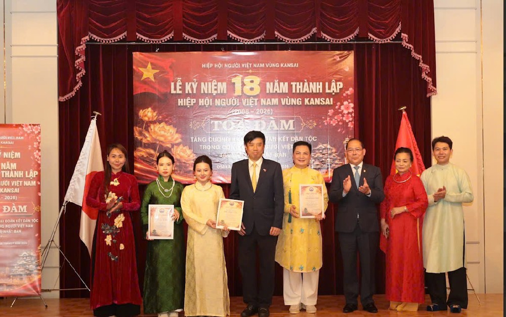 Hướng tới kỷ niệm 79 năm Ngày Thương binh - Liệt sĩ: Hiệp hội Người Việt Nam vùng Kansai lan tỏa tinh thần đại đoàn kết dân tộc - Ảnh 4.
