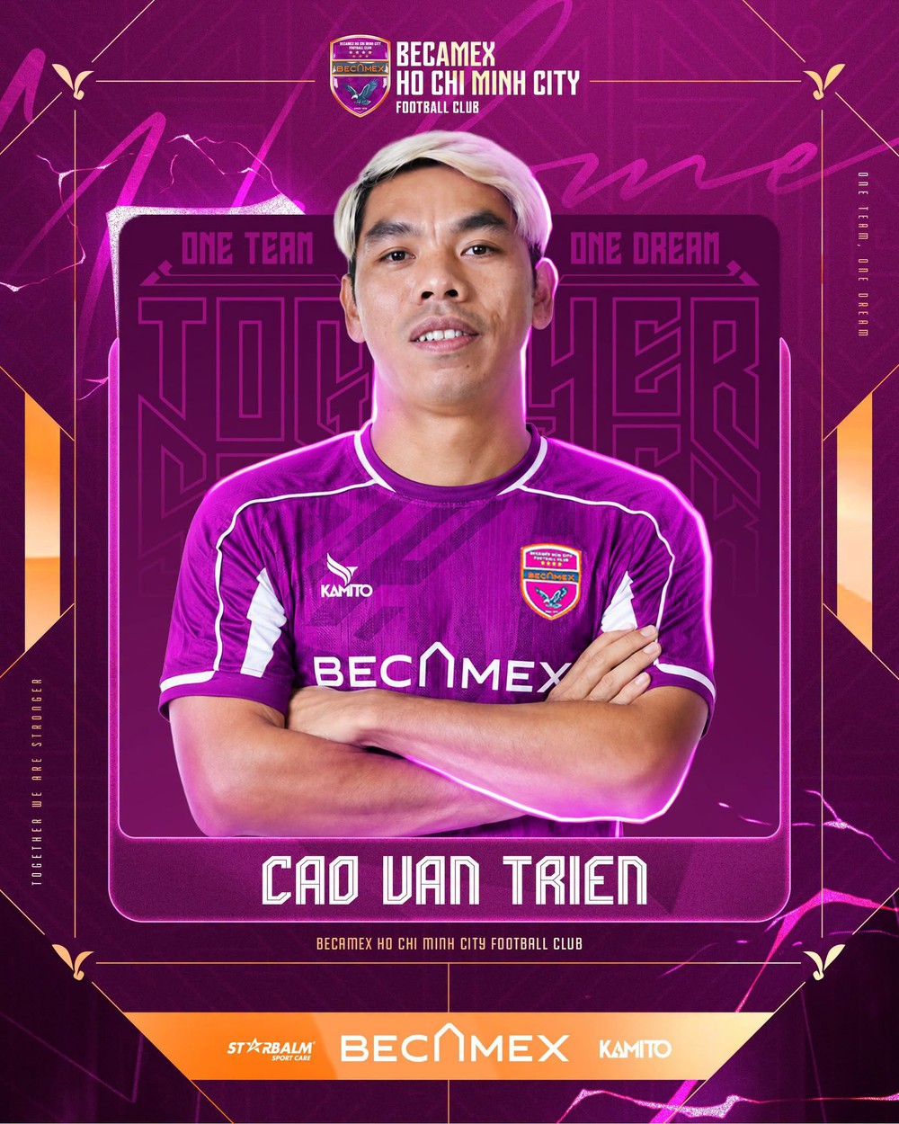 Cao Văn Triền gia nhập Becamex TP.HCM - Ảnh 1.