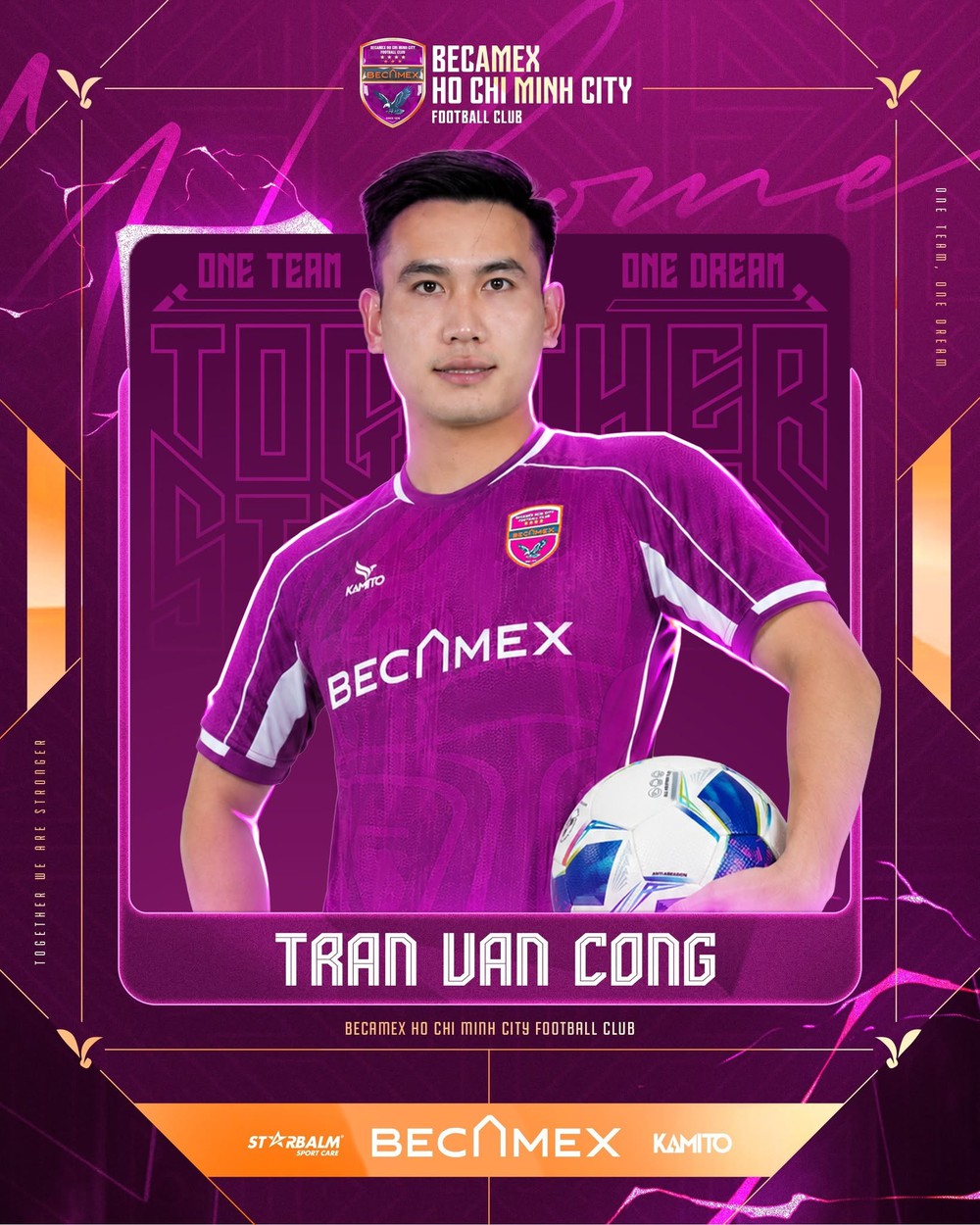 Cựu tuyển thủ U23 Việt Nam gia nhập Becamex TP.HCM - Ảnh 1. Cựu tuyển thủ U23 Việt Nam gia nhập Becamex TP.HCM - Ảnh 1.