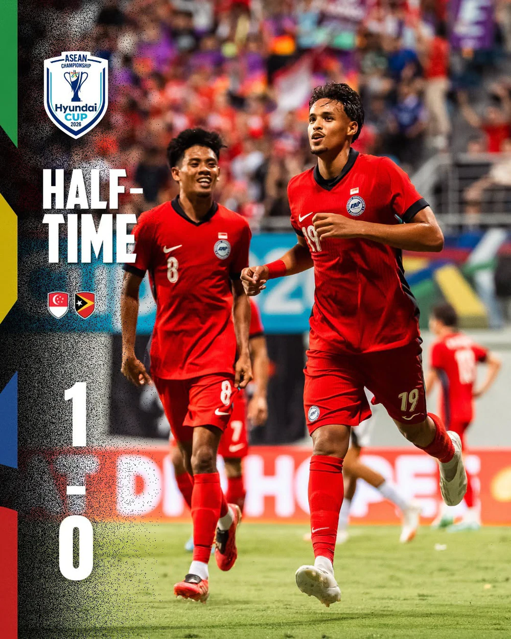 TRỰC TIẾP bóng đá Singapore vs Timor Leste: Ilhan Fandi mở tỉ số (1-0, H2) - Ảnh 2.