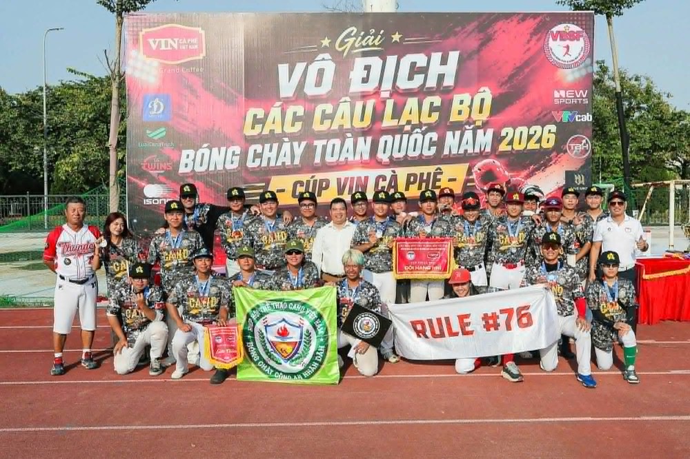 CLB bóng chày CAND giành ngôi á quân quốc gia năm 2026 - Ảnh 2.
