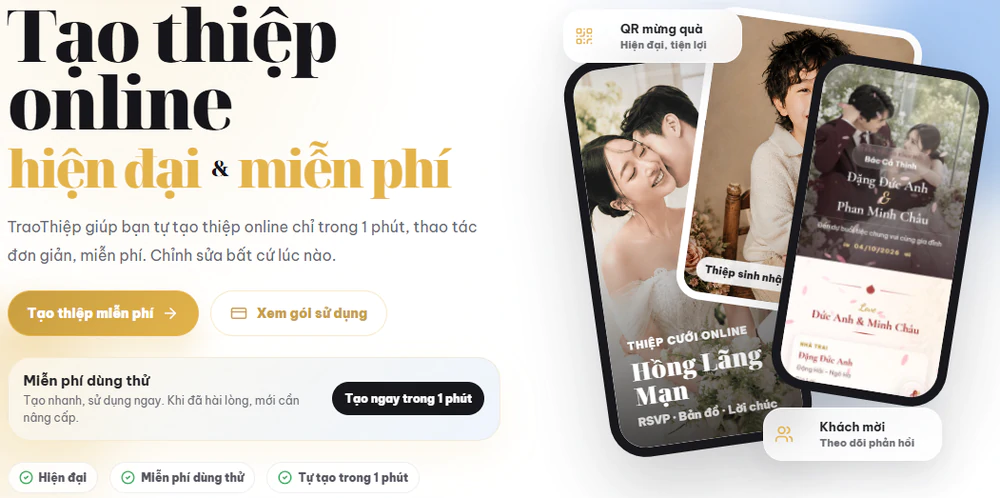 Trao Thiệp – thương hiệu thiệp số thuần Việt dành cho những lời mời trong thời đại mới - Ảnh 4. Trao Thiệp – thương hiệu thiệp số thuần Việt dành cho những lời mời trong thời đại mới - Ảnh 4.