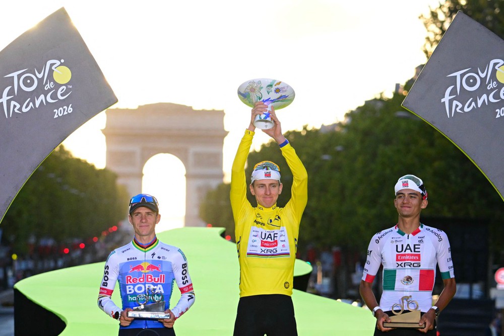 Tadej Pogacar cân bằng kỷ lục 5 lần vô địch Tour de France, đi vào lịch sử đua xe đạp thế giới - Ảnh 3. Tour de France