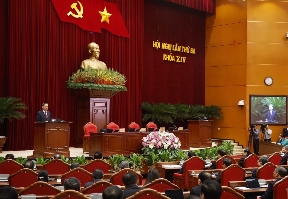 Hội nghị Trung ương 3: Đưa chủ trương thành hành động, kết quả cụ thể - Ảnh 1. Hội nghị Trung ương 3: Đưa chủ trương thành hành động, kết quả cụ thể - Ảnh 1.
