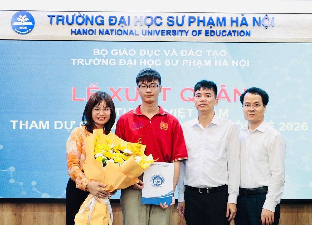 Hành trình chinh phục đỉnh cao Olympic Hóa học Quốc tế của nam sinh đất Tổ - Ảnh 1.