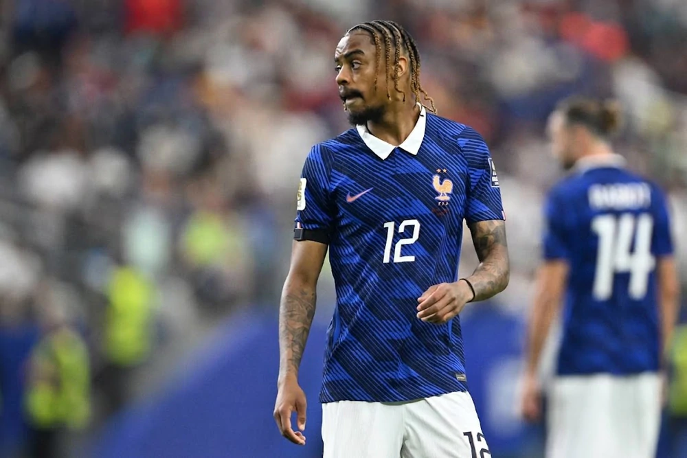 Liverpool đã tiến thêm một bước quan trọng trong kế hoạch chiêu mộ Bradley Barcola sau khi nhận được sự đồng thuận từ chính cầu thủ người Pháp. Ảnh: AFP/TTXVN