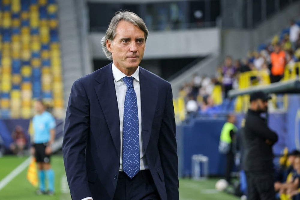 Liên đoàn Bóng đá Italy (FIGC) đã chính thức xác nhận Roberto Mancini sẽ trở lại cương vị HLV trưởng của "Azzurri" sau ba năm chia tay. Ảnh: AFP/TTXVN
