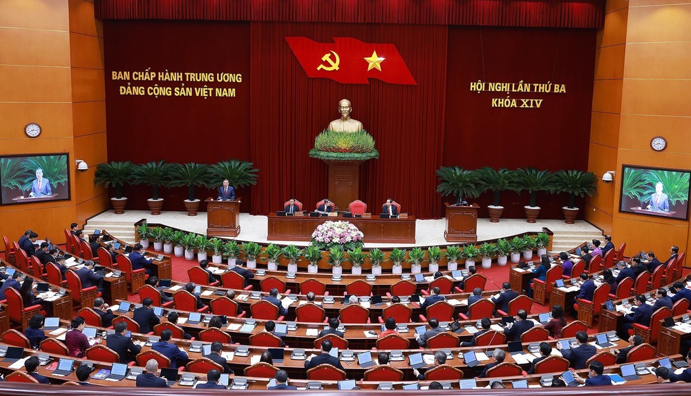 Hội nghị Trung ương 3 khóa XIV: Hoàn thiện những quyết sách chiến lược cho giai đoạn phát triển mới - Ảnh 1.