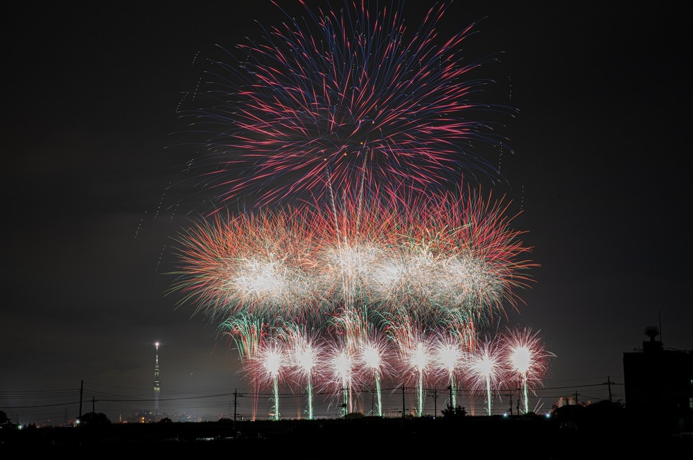 Lễ hội pháo hoa rực rỡ bầu trời đêm Tokyo  - Ảnh 7.