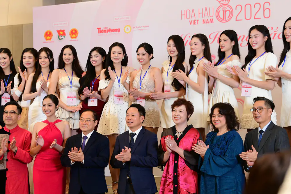35 người đẹp đầu tiên tranh ngôi vị Hoa hậu Việt Nam năm 2026 - Ảnh 2. 35 người đẹp đầu tiên tranh ngôi vị Hoa hậu Việt Nam năm 2026 - Ảnh 2.