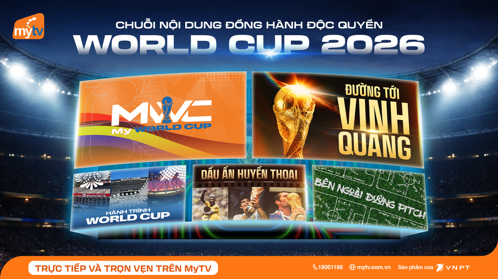 MyTV Sport Hub: mang đến trải nghiệm xem World Cup 2026 toàn diện hơn cho khán giả - Ảnh 3.