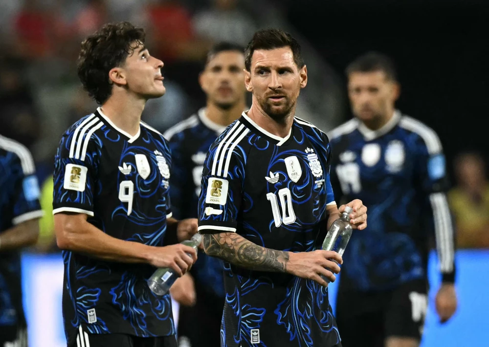 Argentina nằm ở nhánh đấu thuận lợi. Ảnh: AFP/TTXVN Argentina nằm ở nhánh đấu thuận lợi. Ảnh: AFP/TTXVN