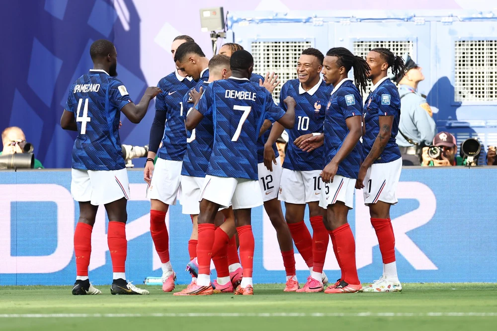 Pháp được đánh giá là ứng cử viên hàng đầu cho chức vô địch World Cup 2026. Ảnh: AFP/TTXVN Pháp được đánh giá là ứng cử viên hàng đầu cho chức vô địch World Cup 2026. Ảnh: AFP/TTXVN