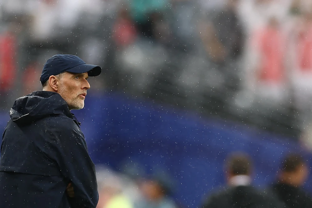 HLV Thomas Tuchel. Ảnh: AFP/TTXVN HLV Thomas Tuchel. Ảnh: AFP/TTXVN