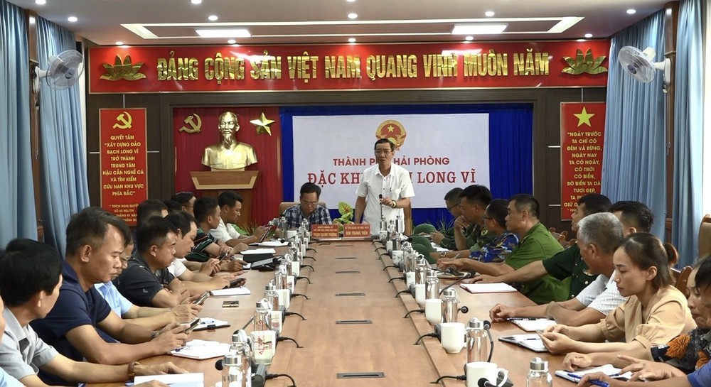 Đặc khu khu Bạch Long Vĩ, Hải Phòng sẵn sàng ứng phó bão số 1 - Ảnh 1. Đặc khu khu Bạch Long Vĩ, Hải Phòng sẵn sàng ứng phó bão số 1 - Ảnh 1.