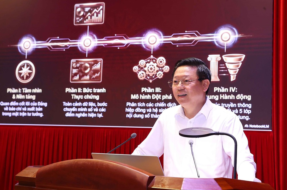 Tiếp tục đổi mới toàn diện công tác tuyên giáo và dân vận, đáp ứng yêu cầu phát triển đất nước - Ảnh 3. Tiếp tục đổi mới toàn diện công tác tuyên giáo và dân vận, đáp ứng yêu cầu phát triển đất nước - Ảnh 3.