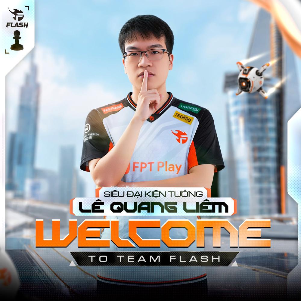Esports World Cup 2026: Lê Quang Liêm sẽ xuất quân cùng Team Flash - Ảnh 1.