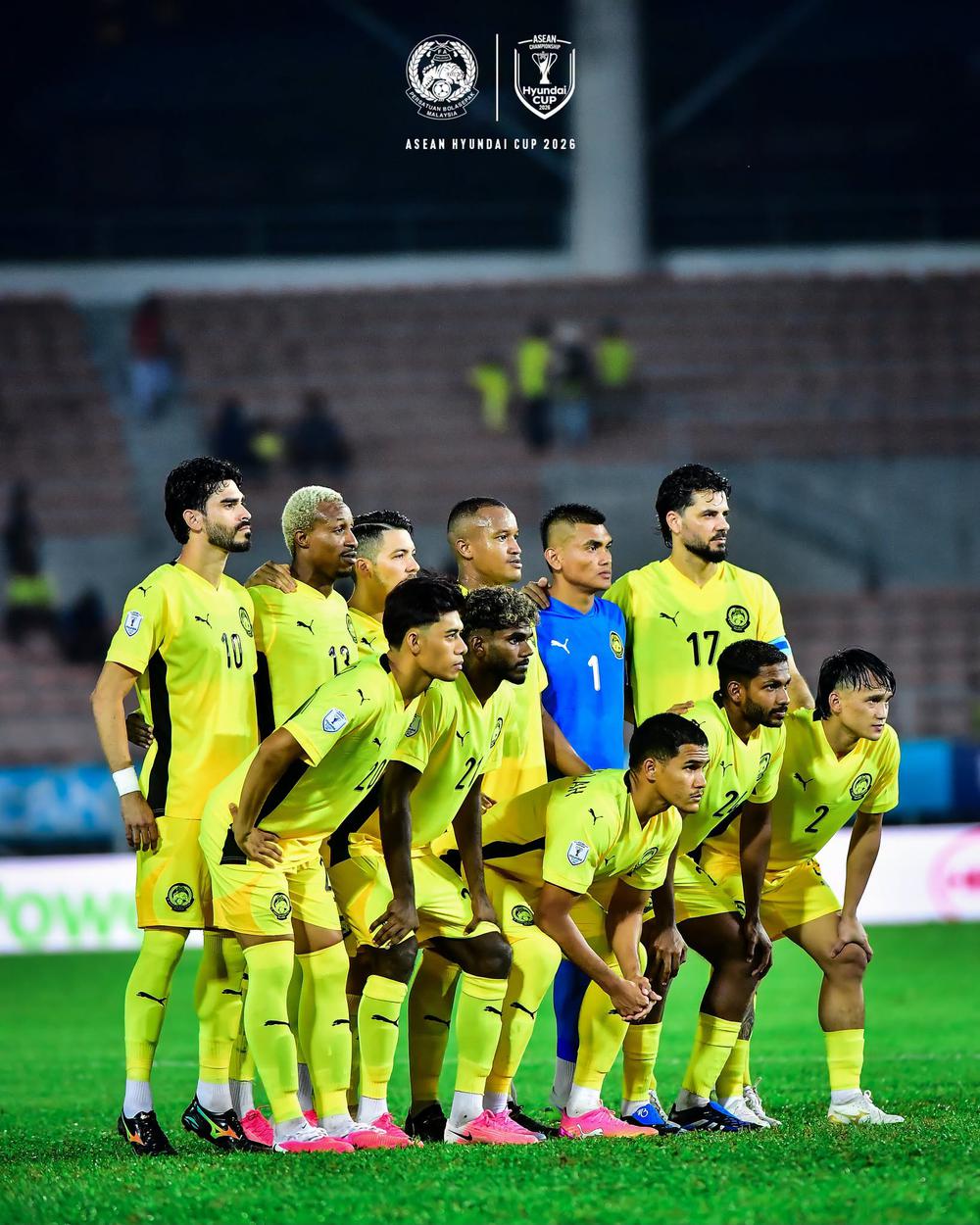 ĐT Malaysia toàn thắng 2 trận đã đấu ở ASEAN Cup 2026. Ảnh: FAS ĐT Malaysia toàn thắng 2 trận đã đấu ở ASEAN Cup 2026. Ảnh: FAS