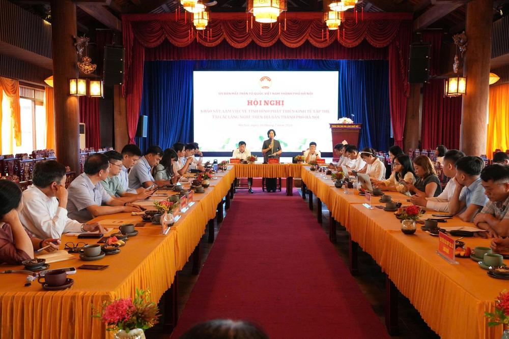 Phát triển kinh tế tập thể gắn với bảo tồn và phát huy giá trị làng nghề - Ảnh 2. Phát triển kinh tế tập thể gắn với bảo tồn và phát huy giá trị làng nghề - Ảnh 2.