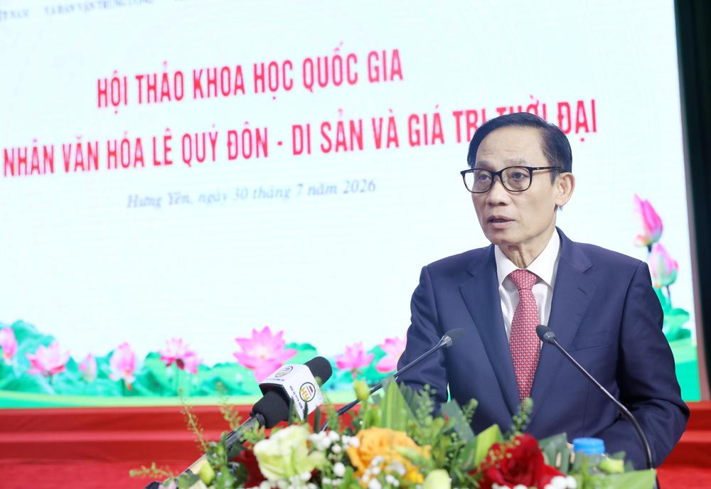 Làm sâu sắc thêm nhiều nhận thức khoa học về danh nhân văn hóa Lê Quý Đôn - Ảnh 2. Làm sâu sắc thêm nhiều nhận thức khoa học về danh nhân văn hóa Lê Quý Đôn - Ảnh 2.