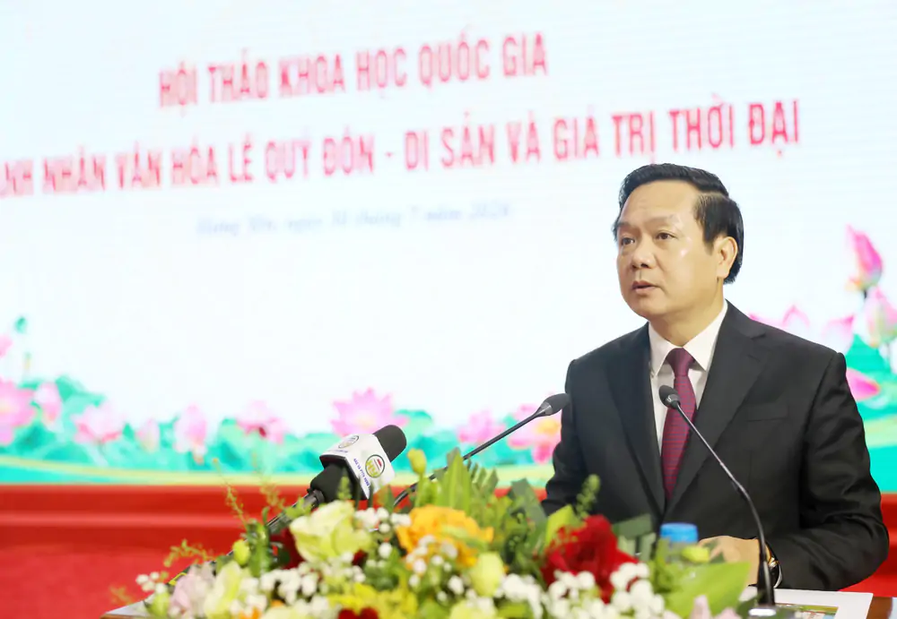 Làm sâu sắc thêm nhiều nhận thức khoa học về danh nhân văn hóa Lê Quý Đôn - Ảnh 3. Làm sâu sắc thêm nhiều nhận thức khoa học về danh nhân văn hóa Lê Quý Đôn - Ảnh 3.