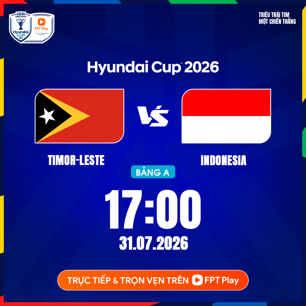 Nhận định Timor-Leste vs Indonesia (17h, 31/7) bảng A ASEAN Cup 2026: Chiến thắng cho đội khách - Ảnh 3. Nhận định Timor-Leste vs Indonesia (17h, 31/7) bảng A ASEAN Cup 2026: Chiến thắng cho đội khách - Ảnh 3.