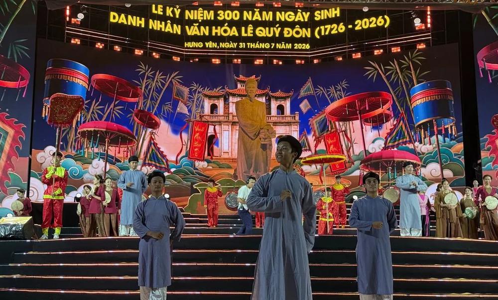 Hưng Yên sẵn sàng đón khoảng 30.000 người dự lễ kỷ niệm 300 năm Ngày sinh Lê Quý Đôn - Ảnh 1.