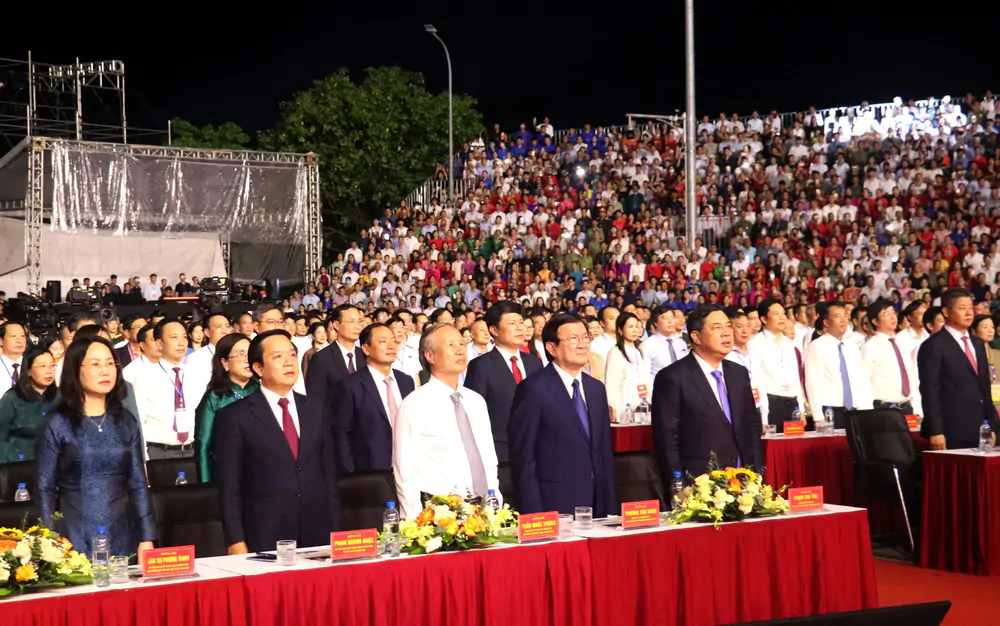 Lễ kỷ niệm 300 năm ngày sinh Danh nhân văn hóa Lê Quý Đôn - Ảnh 1.
