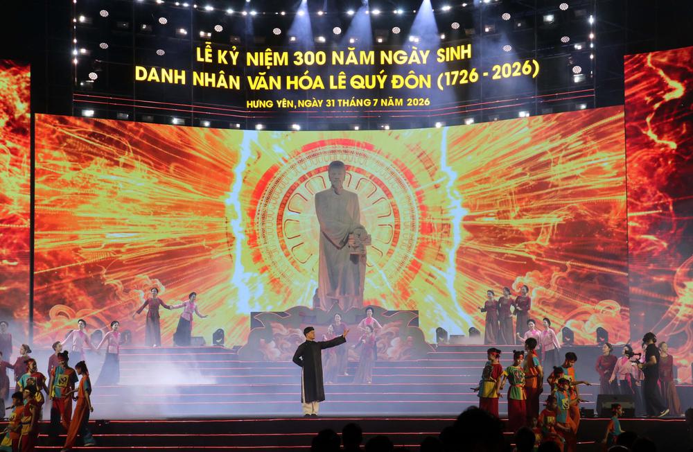 Lễ kỷ niệm 300 năm ngày sinh Danh nhân văn hóa Lê Quý Đôn - Ảnh 5.