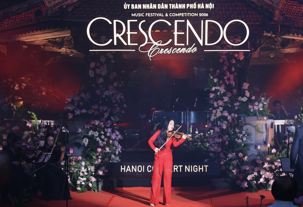 Hà Nội: Chương trình hòa nhạc ngoài trời "Crescendo - Giao hưởng kết nối" - Ảnh 7.