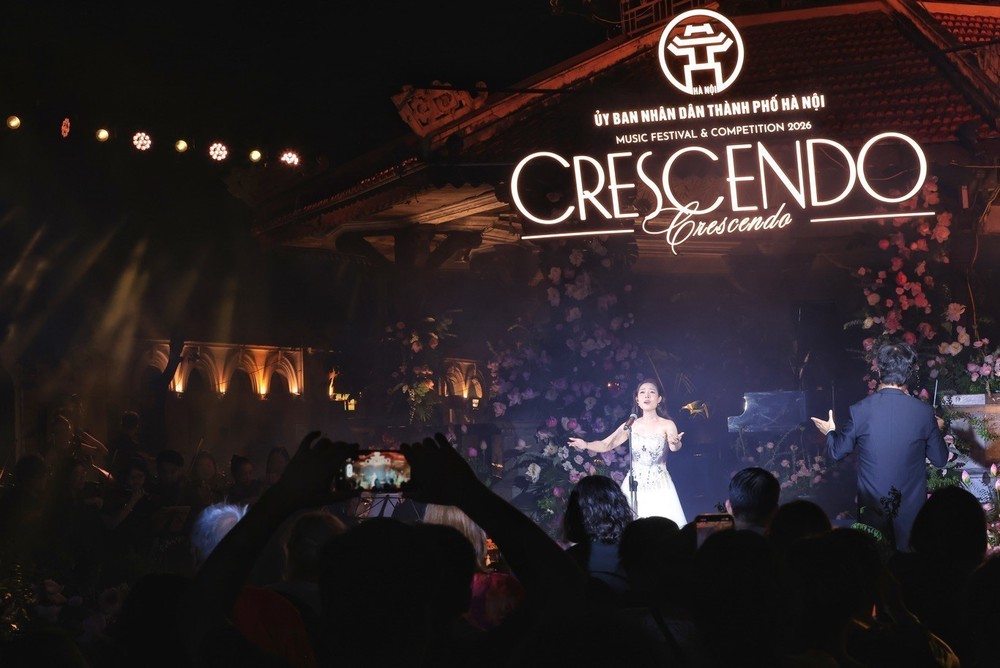 Hà Nội: Chương trình hòa nhạc ngoài trời "Crescendo - Giao hưởng kết nối" - Ảnh 10.