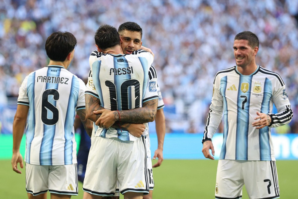 Messi là linh hồn trong lối chơi của Argentina. Ảnh; AFP Messi là linh hồn trong lối chơi của Argentina. Ảnh; AFP