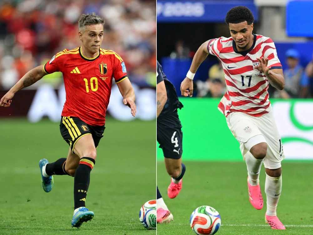 Tỷ lệ chiến thắng Mỹ vs Bỉ (vòng 1/8 World Cup 2026): Đại diện châu Âu nhỉnh hơn - Ảnh 2. Tỷ lệ chiến thắng Mỹ vs Bỉ (vòng 1/8 World Cup 2026): Đại diện châu Âu nhỉnh hơn - Ảnh 2.